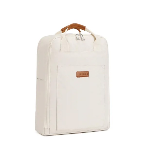 Легкий женский рюкзак для компьютера, повседневный однотонный ранец для учеников средней школы, школьный портфель для работы и поездок