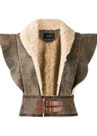 Isabel Marant жилет из овчины
