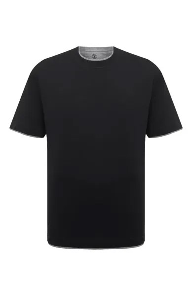 Хлопковая футболка Brunello Cucinelli