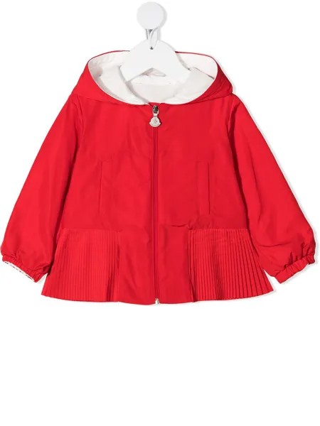 Moncler Enfant куртка с капюшоном
