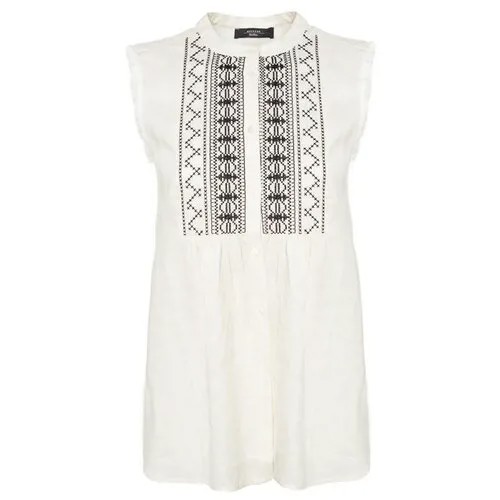Блуза MaxMara_Weekend ALBANY молочный+черный xs