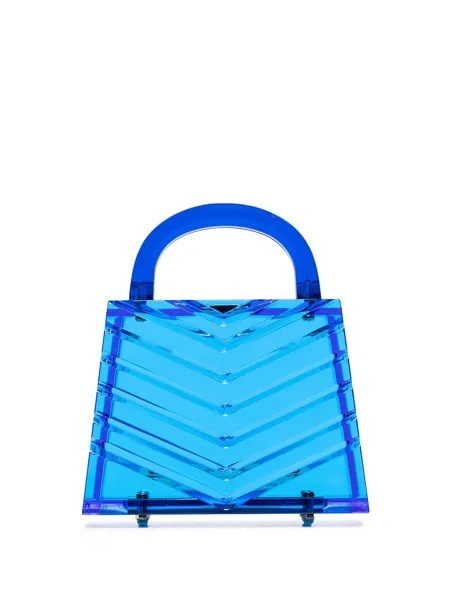 L’AFSHAR LAFSHAR EVA V DECO ACRYLIC MINI BAG