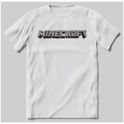 Футболка с принтом Minecraft - 300