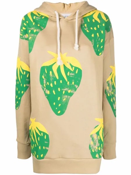 JW Anderson худи с принтом Strawberry