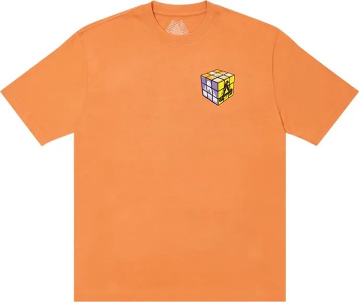 Футболка Palace Don'T Be Square T-Shirt 'Caramel', оранжевый