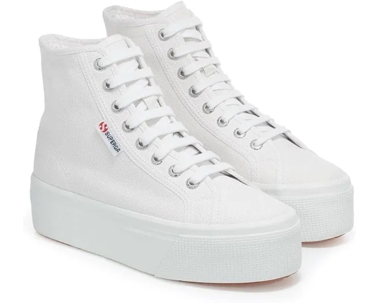 Кроссовки Superga 2708 Hi Top, цвет White 2
