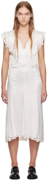 Белое платье миди Isabel Marant Jordina
