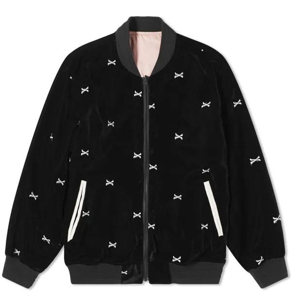 Куртка Wtaps 12 Bones Reversible Bomber, черный