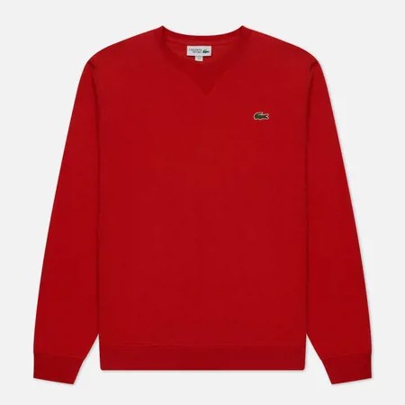 Мужская толстовка Lacoste Sport Cotton Blend Fleece, цвет красный, размер XL