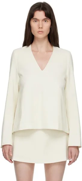 Off-White блуза с v-образным вырезом Totême