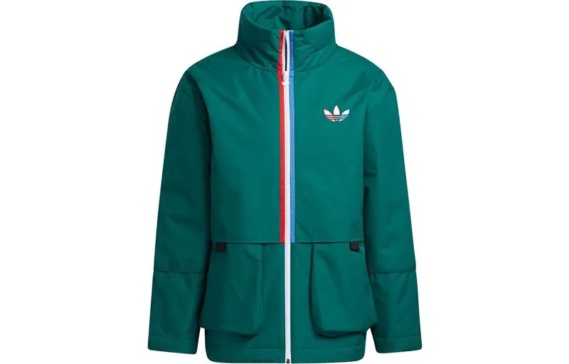 Мужская стеганая куртка Adidas Originals, зеленый