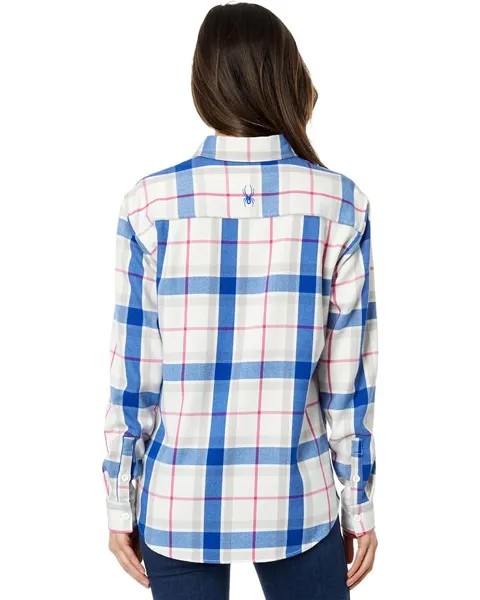 Рубашка Spyder Feb Flannel Shirt, цвет Snow