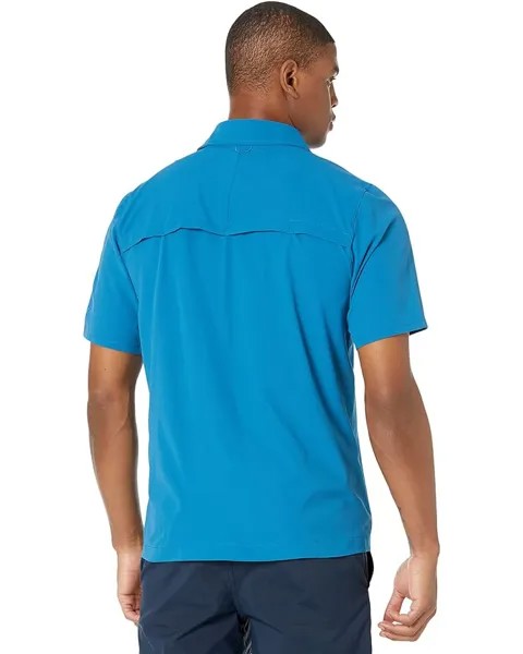 Рубашка The North Face First Trail UPF Short Sleeve Shirt, цвет Banff Blue