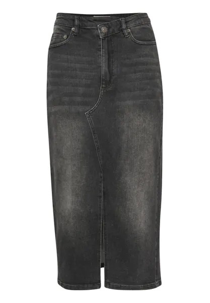 Джинсовая юбка TILLEE InWear, цвет Grey Denim