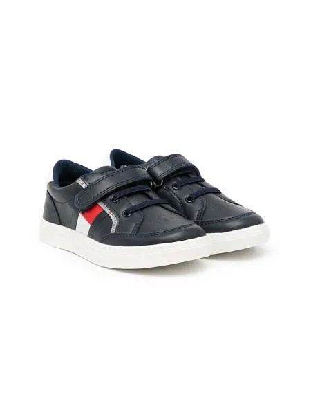 Tommy Hilfiger Junior кроссовки на липучках с логотипом