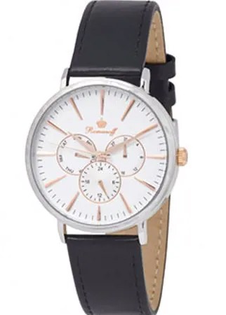 Российские наручные  мужские часы Romanoff 10564T-TB1BL. Коллекция Platinum