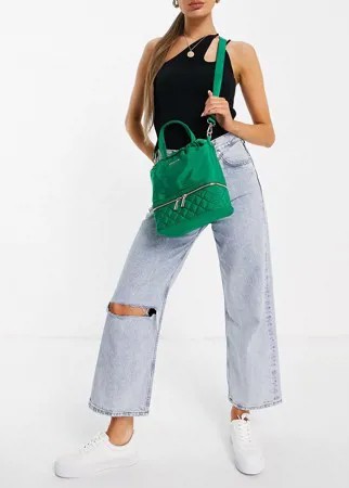 Зеленая сумка через плечо на шнурке Steve Madden Korea-Зеленый цвет