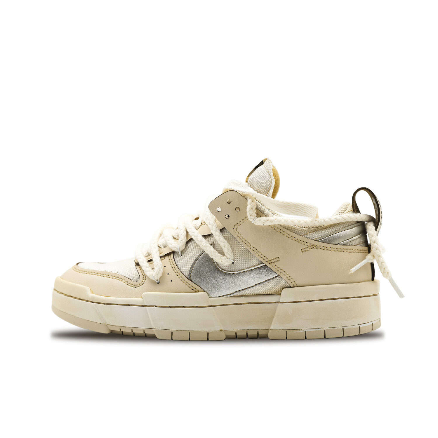 Кроссовки Nike Dunk Disrupt Skateboarding Shoes Women's Low-top Khaki, хаки