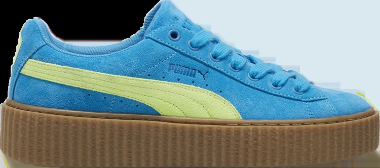 Кроссовки Fenty x Wmns Creeper Phatty 'Speed Blue Lime', фиолетовый