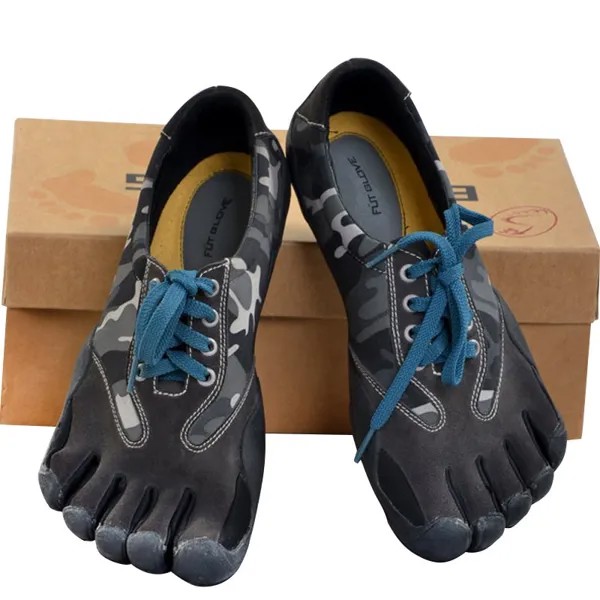Кроссовки с пятью пальцами для мужчин и женщин, Уличная обувь с резиновой подошвой для фитнеса и трекинга, дышащие легкие ботинки для восхождения и воды, камуфляжные