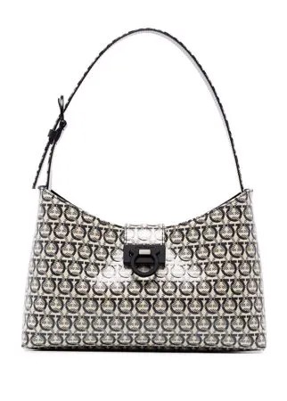 Salvatore Ferragamo сумка на плечо с узором Trifolio Gancini