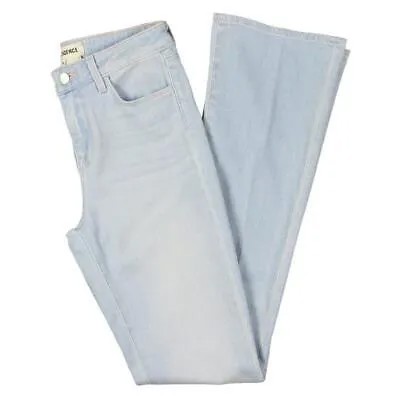 LAgence Женские синие джинсовые джинсы Oriana с высокой посадкой и прямыми штанинами 26 BHFO 7607