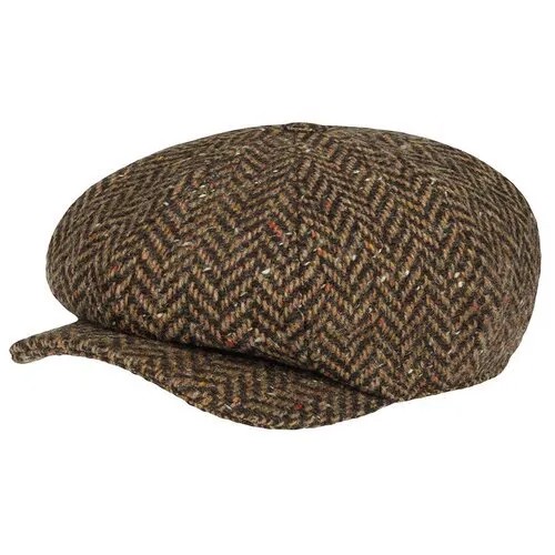 Кепка восьмиклинка HANNA HATS JP Tweed JP2, размер 57