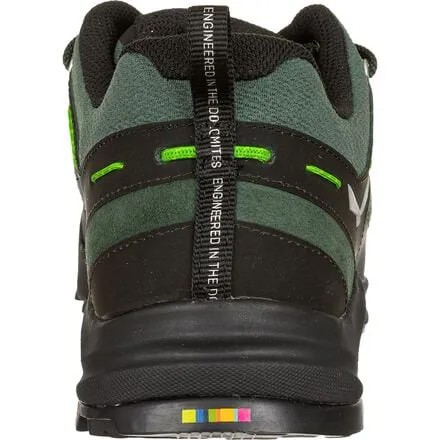 Кожаные походные туфли Wildfire мужские Salewa, цвет Raw Green/Black