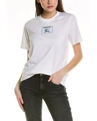 Женская белая футболка Burberry Prorsum Label Xs