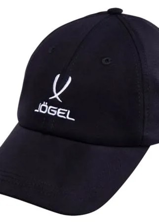 Бейсболка Jögel ESSENTIAL Classic Logo Cap, черный - 57-59