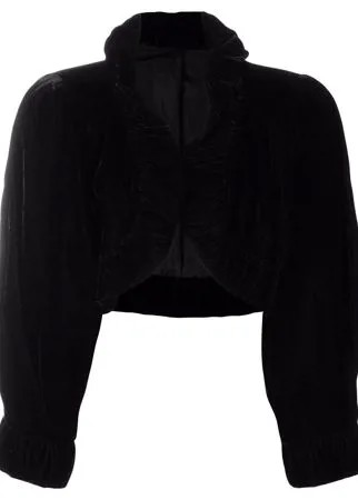 A.N.G.E.L.O. Vintage Cult бархатное укороченное болеро