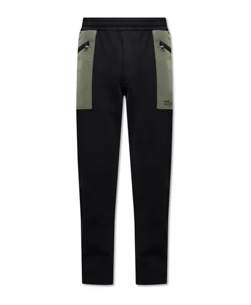 Спортивные брюки с логотипом Alexander Mcqueen, черный