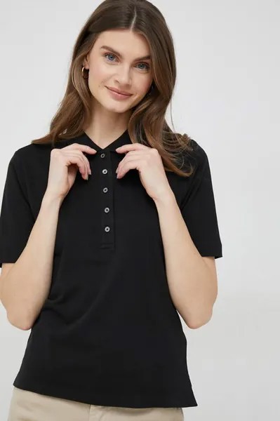 Поло Tommy Hilfiger, черный
