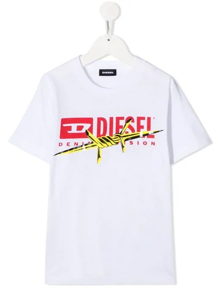 Diesel Kids футболка с принтом