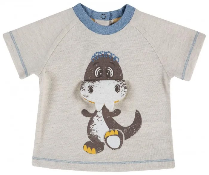 Chicco Футболка для мальчика Динозаврик