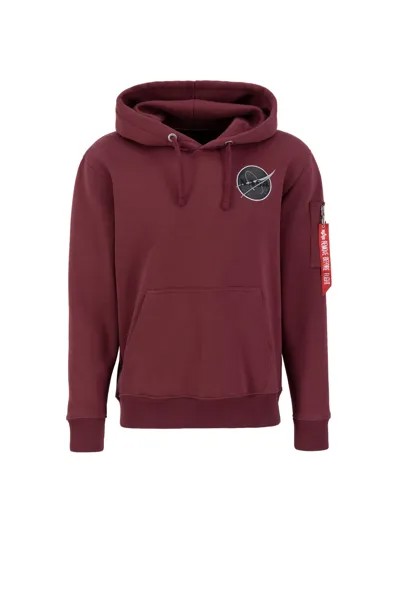 Толстовка Alpha Industries, бургундия