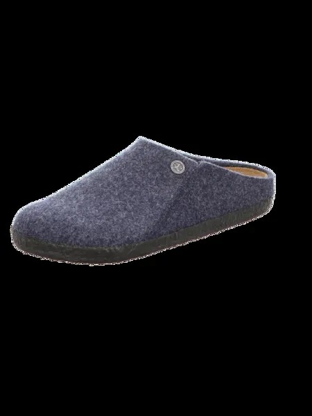 Тапочки Birkenstock Winter Pantoffel Textil Zermatt Rivet, темно-синий