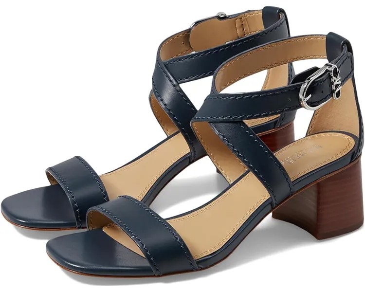 Туфли MICHAEL Michael Kors Ashton Mid Sandal, темно-синий