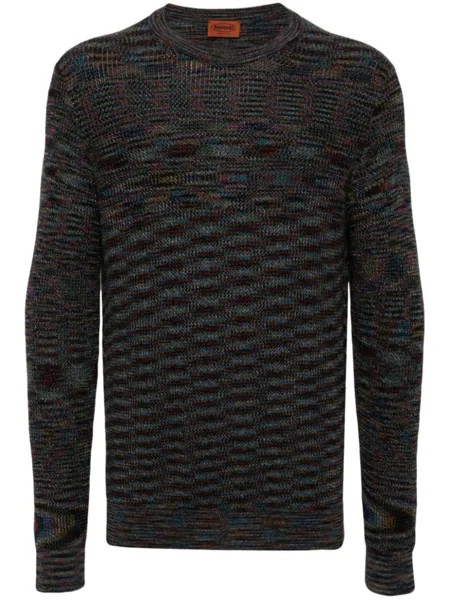Трикотажный свитер с узором Missoni, мультиколор