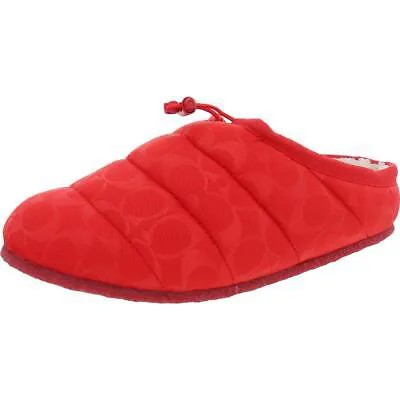 Женские тапочки Coach Rachelle Red Slide Slippers 8.5 Medium (B,M) BHFO 1312