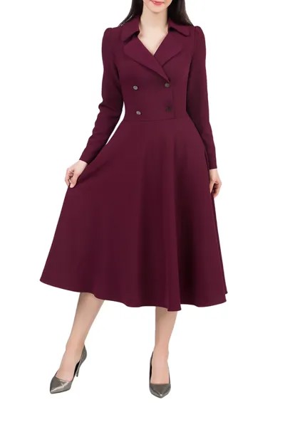 Платье женское Grey Cat GPL00024Z(MEDINA) красное 46 RU