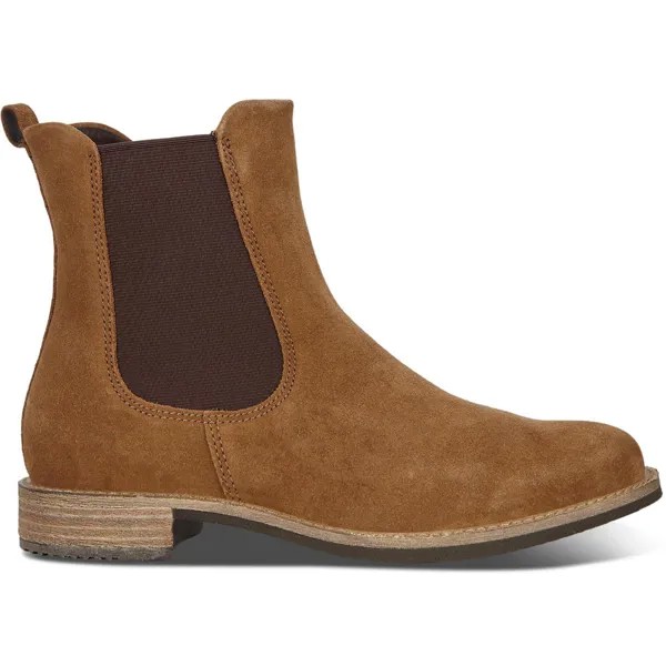 Женские замшевые ботинки челси Sartorelle 25 без шнуровки ECCO, цвет Camel