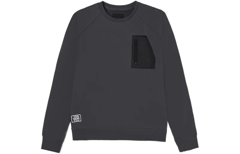 Толстовка унисекс Vans, цвет Black/Gray