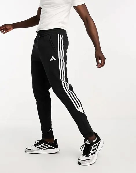 Adidas Football – Tiro – черные спортивные джоггеры