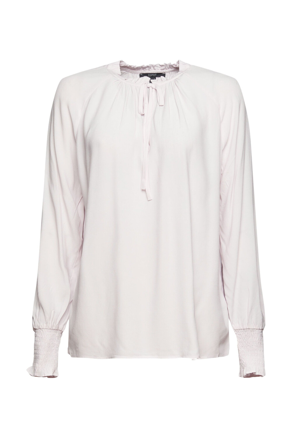 Рубашка с рюшами и сборками Esprit Collection, светло-розовый