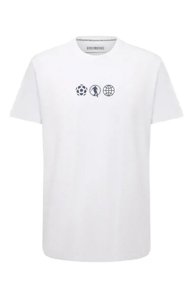Хлопковая футболка Dirk Bikkembergs