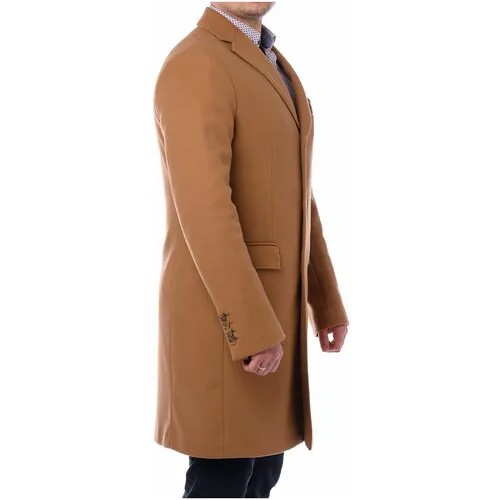 Пальто Van Cliff демисезонное, силуэт прямой, размер 54/182, серый