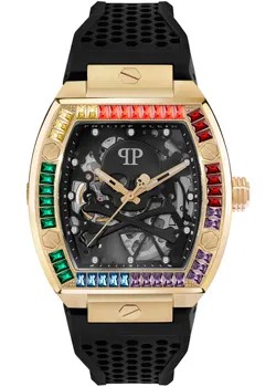 Fashion наручные  мужские часы Philipp Plein PWBAA1623. Коллекция The Skeleton