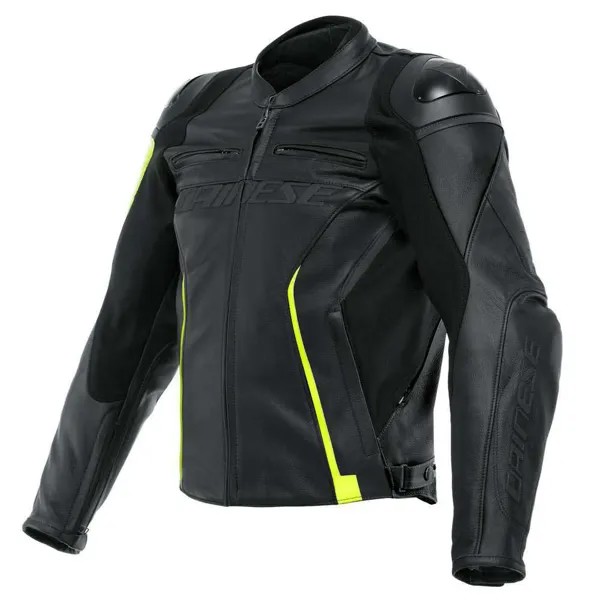 Куртка Dainese VR46 Curb Leather, черный