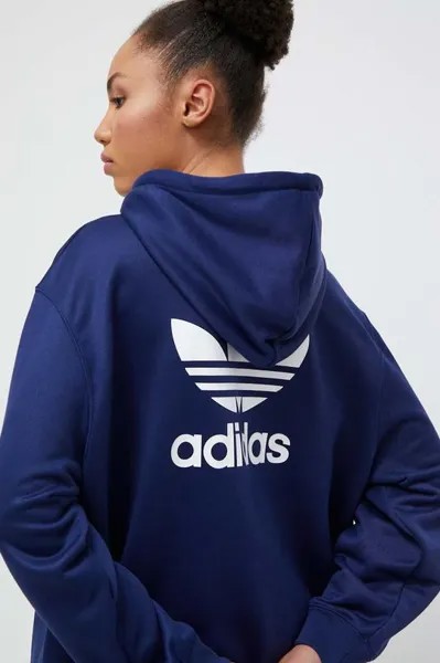 Фуфайка adidas Originals, темно-синий